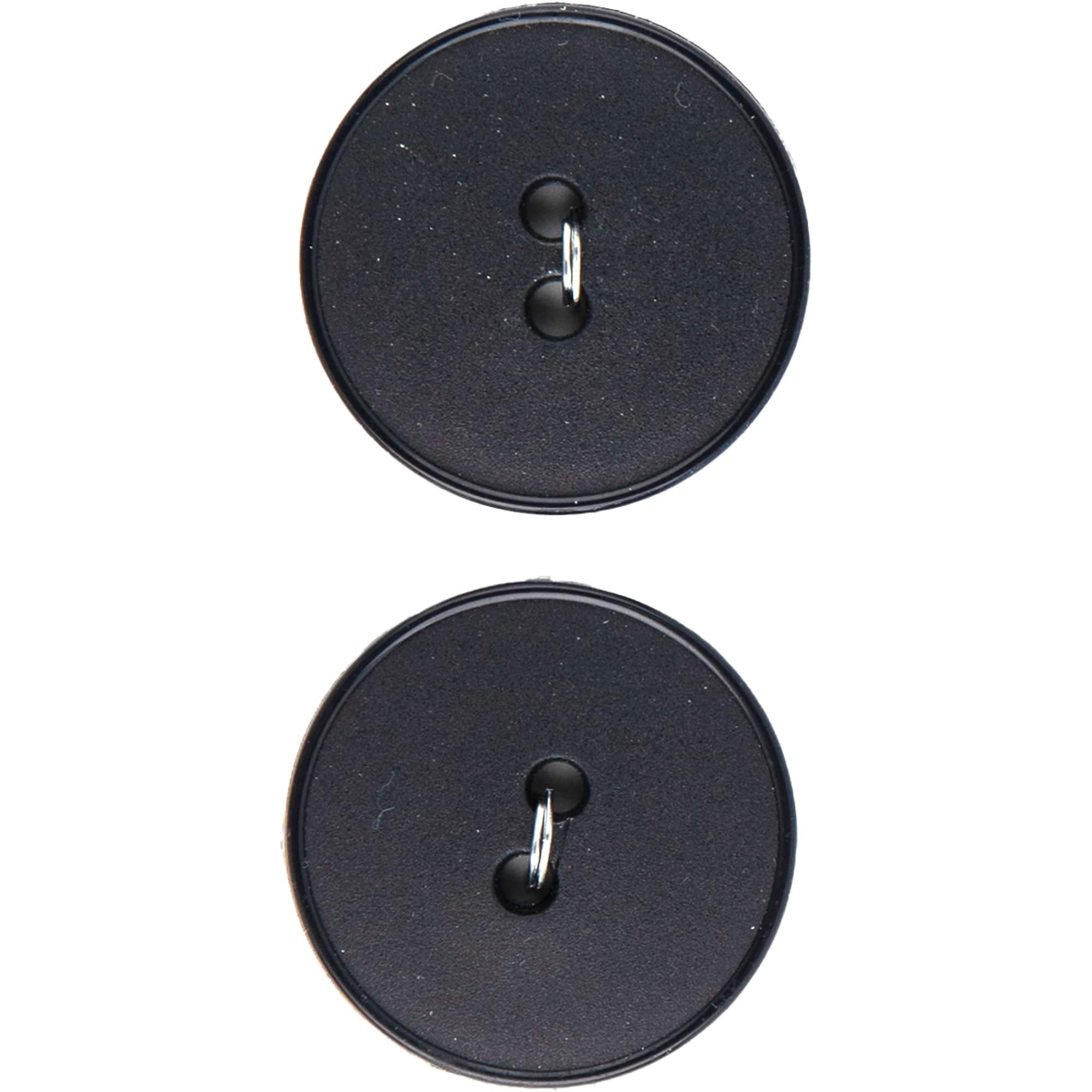 Spectrum Cool 1" Navy Blue 2-Hole Buttons, 2ct.